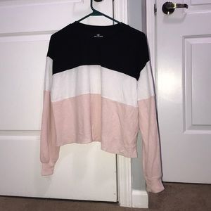 Crop top long sleeve shirt
